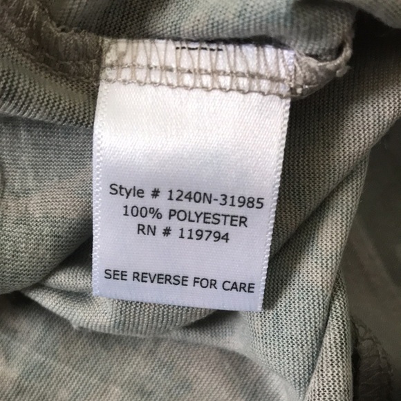 UNITY WORLD WEAR Blue Multicolor Sleeveless Tunic Size XL - Picture 5 of 9